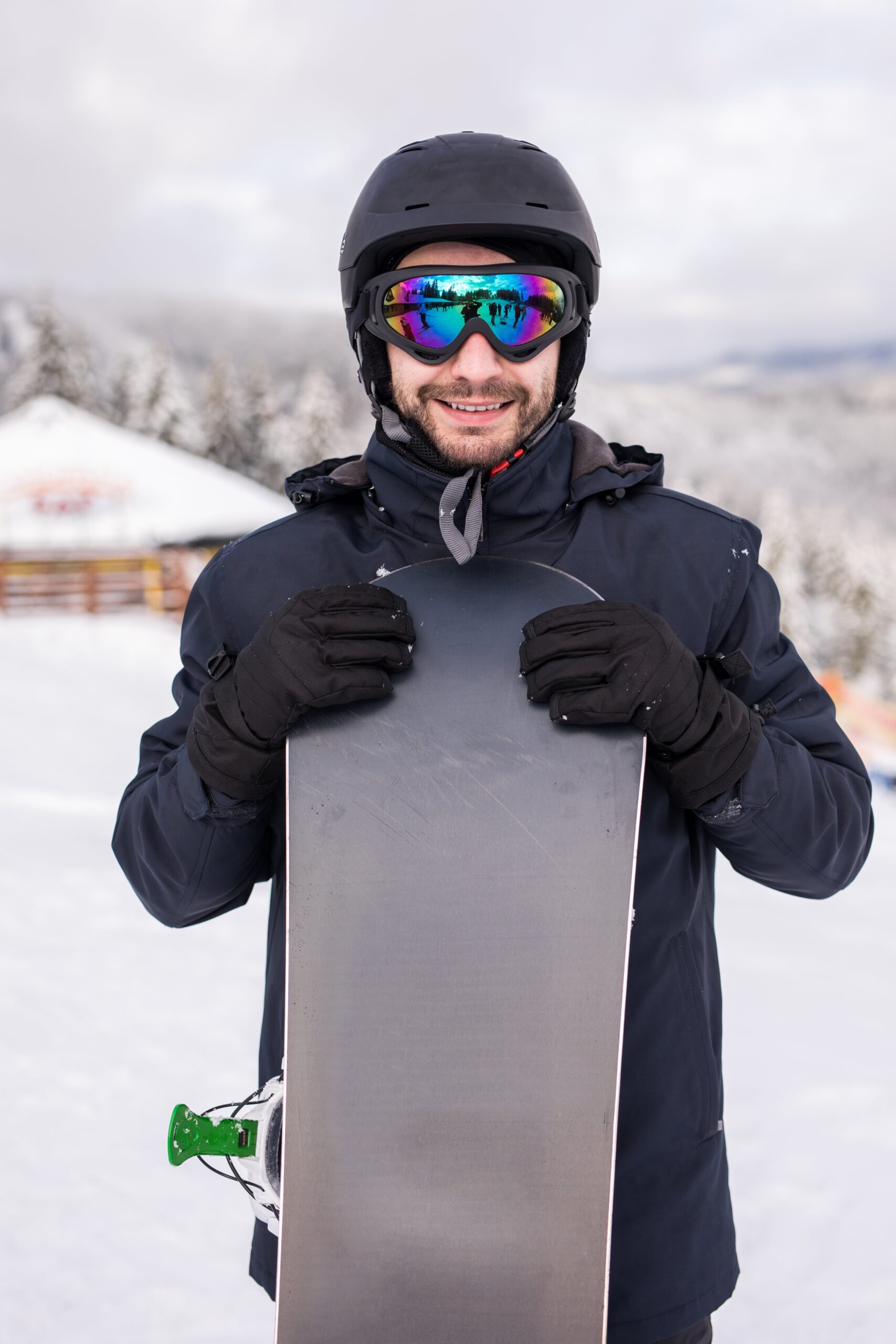 marc lefevre en snowboard