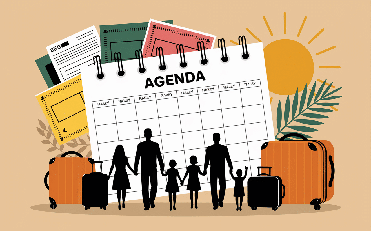 calendrier scolaire 2025 2026 algerie agenda famille voyage