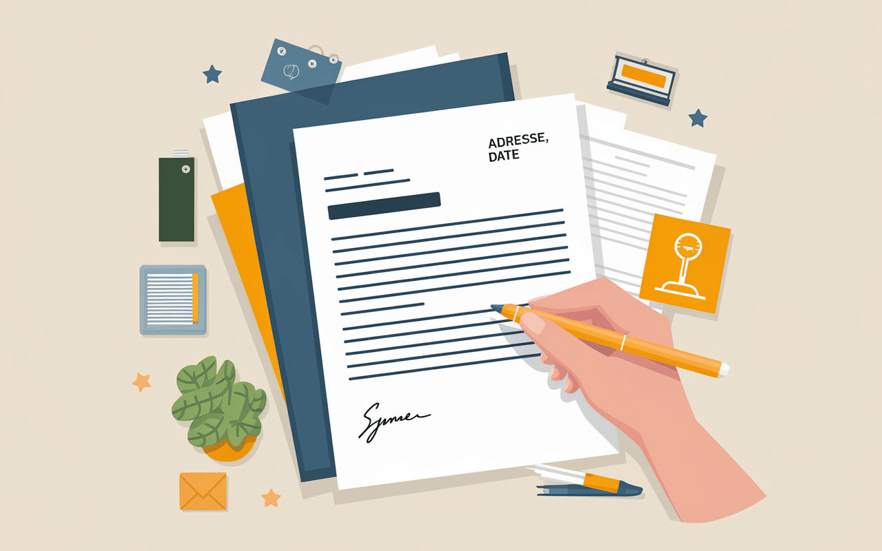 lettre recommandee valide cases cochees gestion