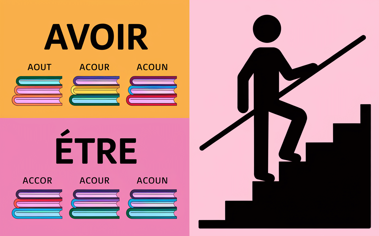tableau plus que parfait avoir etre accords