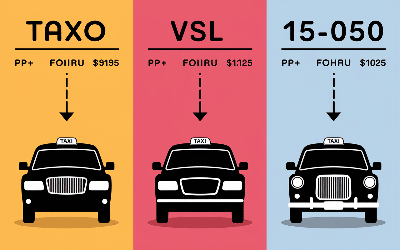 comparatif taxi conventionne CPAM 2025 VSL taxi classique