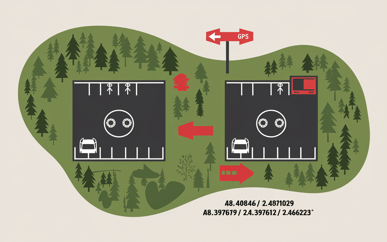 plan parkings gps circuit 25 bosses