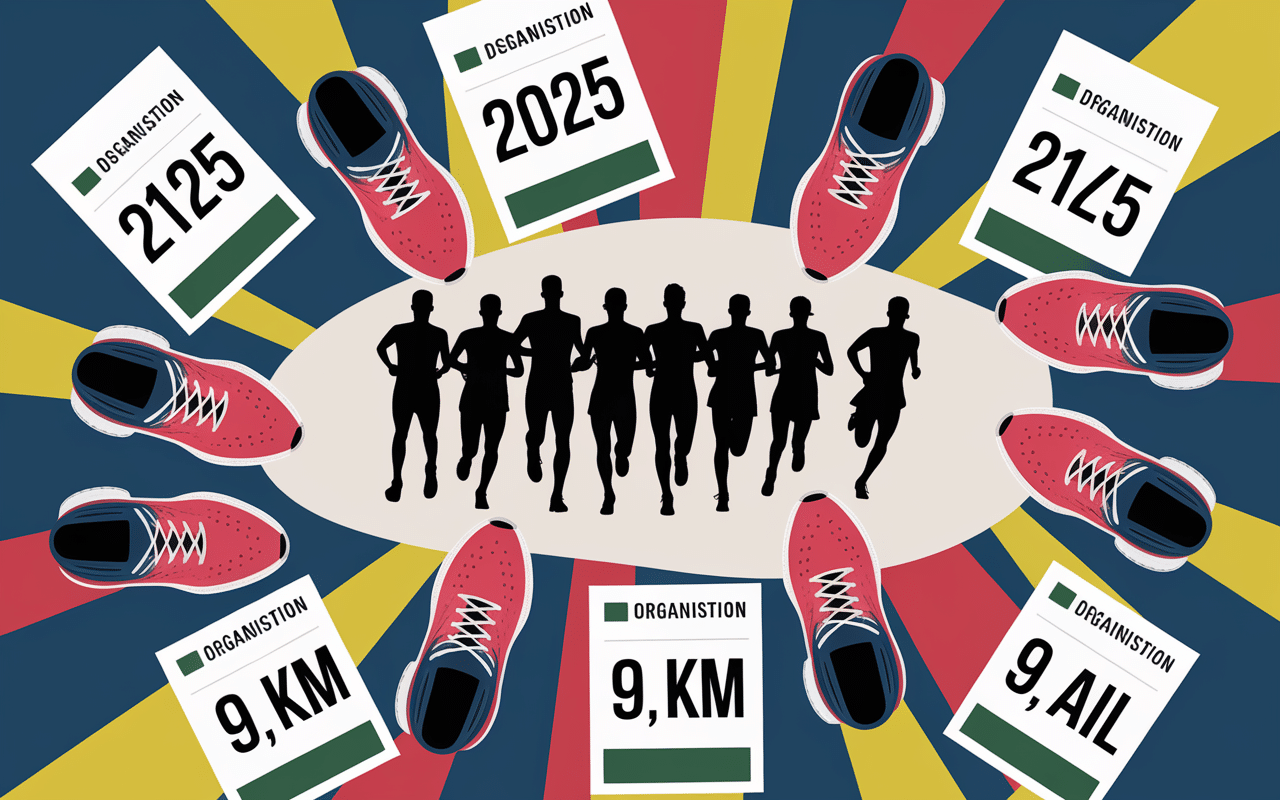tableau dossards inscription running championnat France