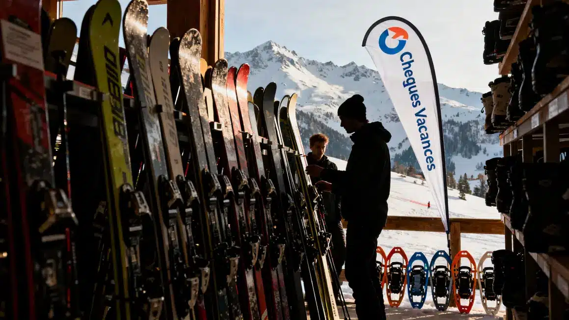 location ski cheques vacances materiel neige