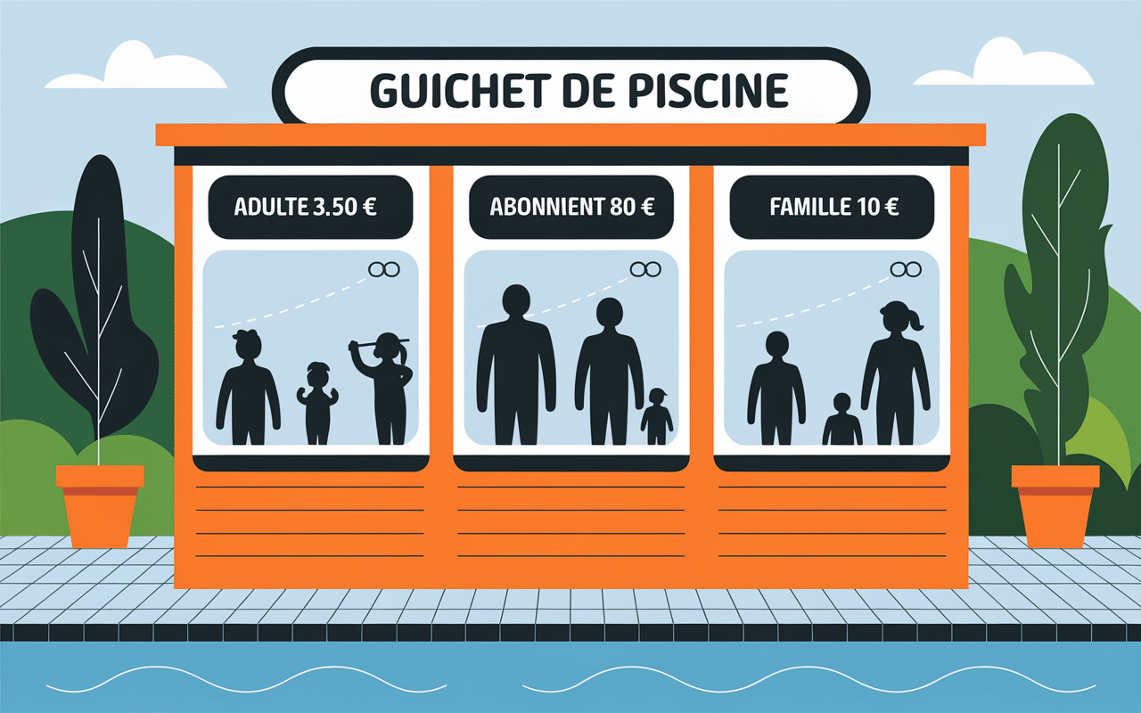 Guichet piscine Caen tarifs abonnements famille