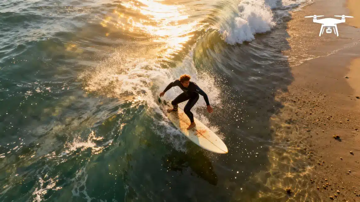 documentaire surf moderne drone immersion innovation