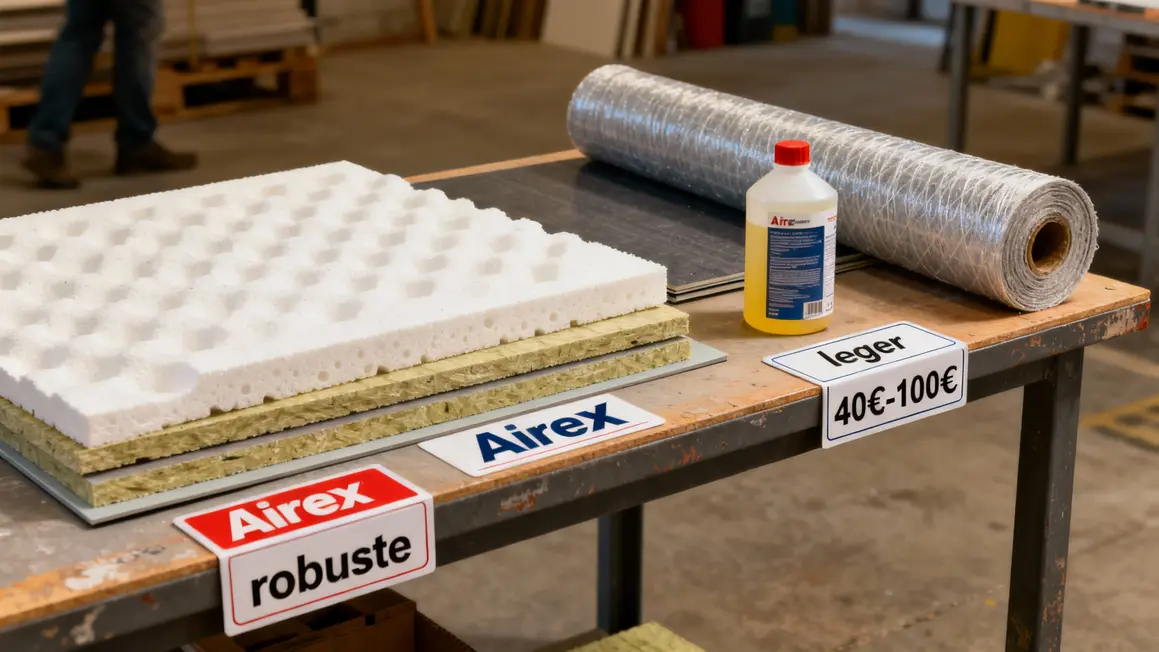 Tableau mousse EPS fibre Airex résine époxy planche à voile DIY