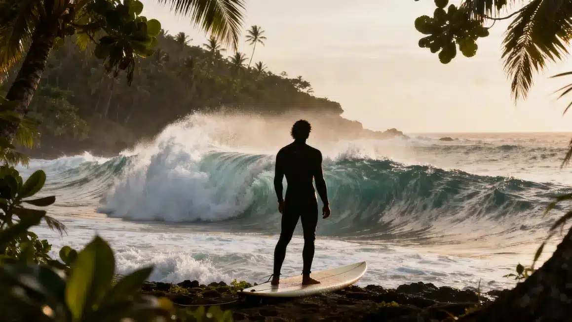 spot surf documentaire percutant vagues surfeur nature