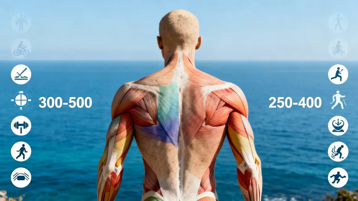 muscles physiques endurance surf